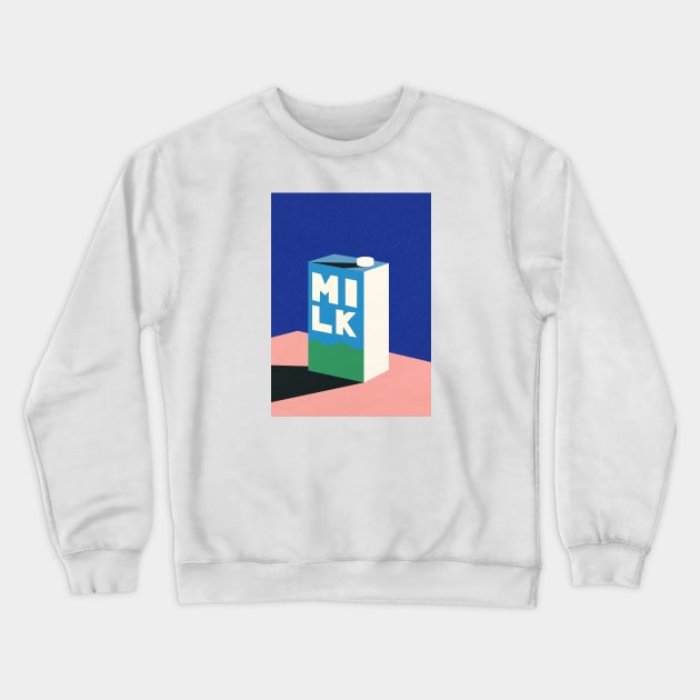 MILK Crewneck Sweatshirt by Rosi Feist